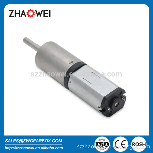 Low Speed 3.0V 12mm Small Reduce Planetary Gearbox With DC Geared Motor